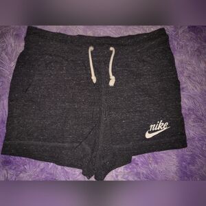 Nike Women's Charcoal Athletic Shorts